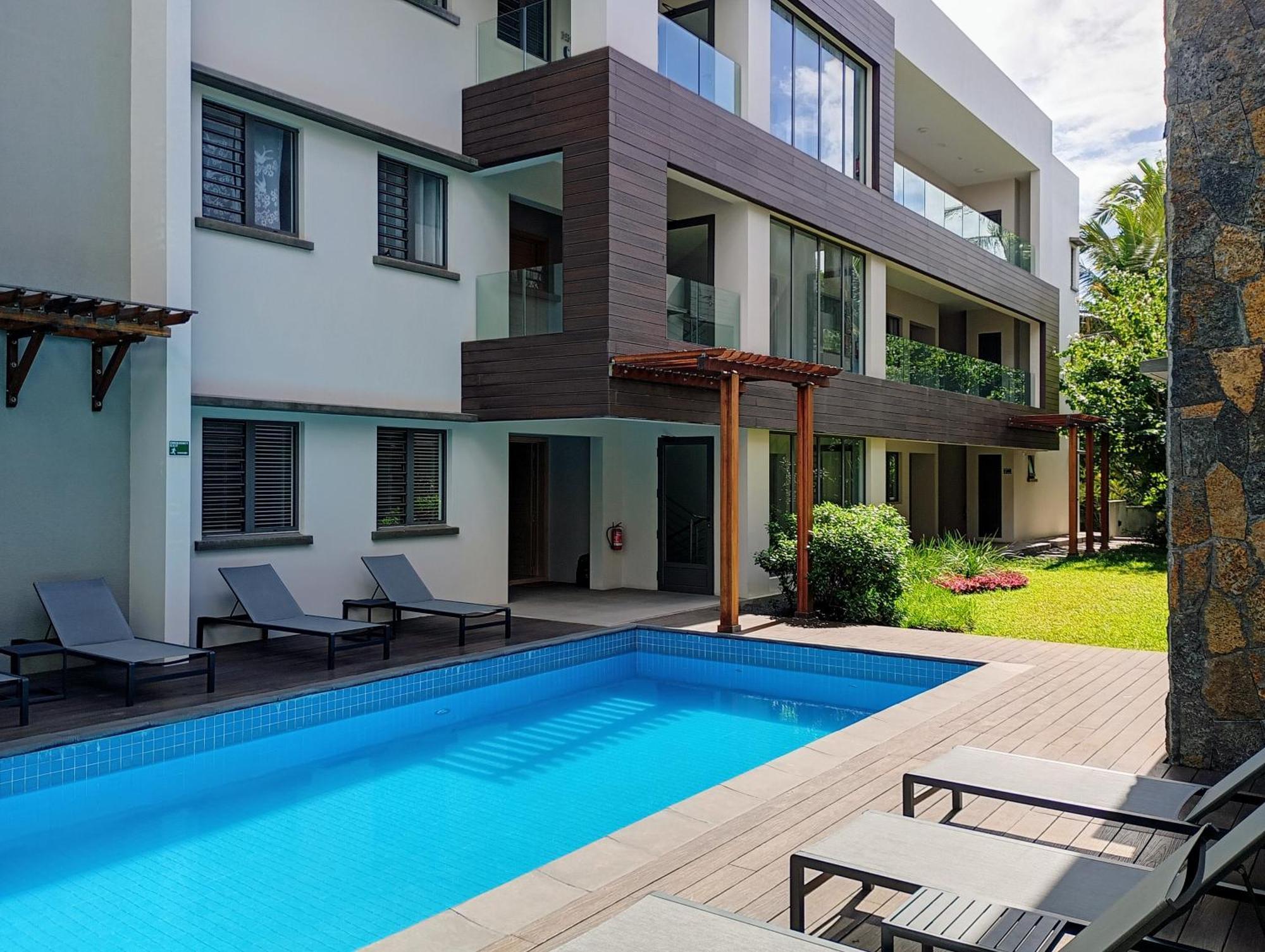 Joli Appartement Neuf, Route Cotiere กรองด์เบย์ ภายนอก รูปภาพ